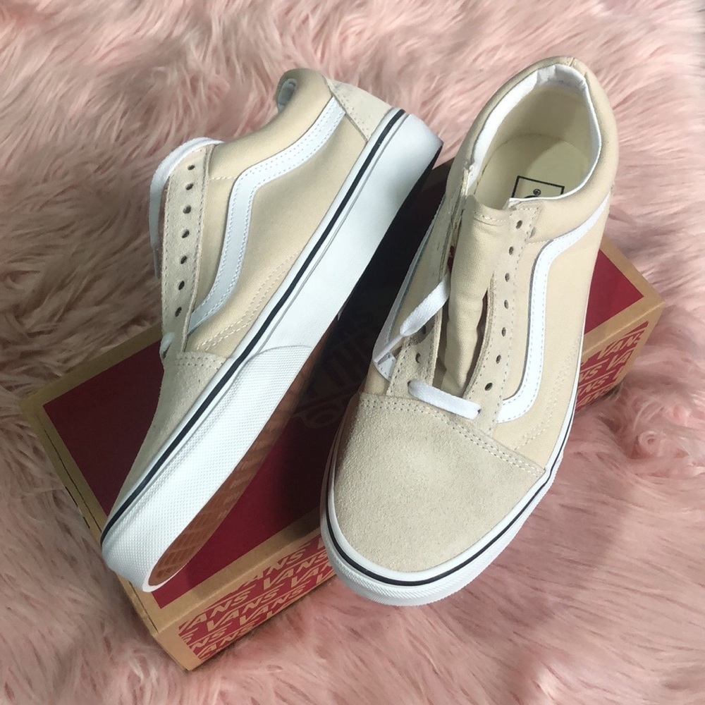 NEW Vans Old Skool Turtledove/True White Sneakers